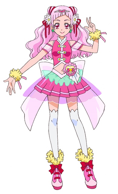 Cure Yell (CV: Rie Hikisaka)