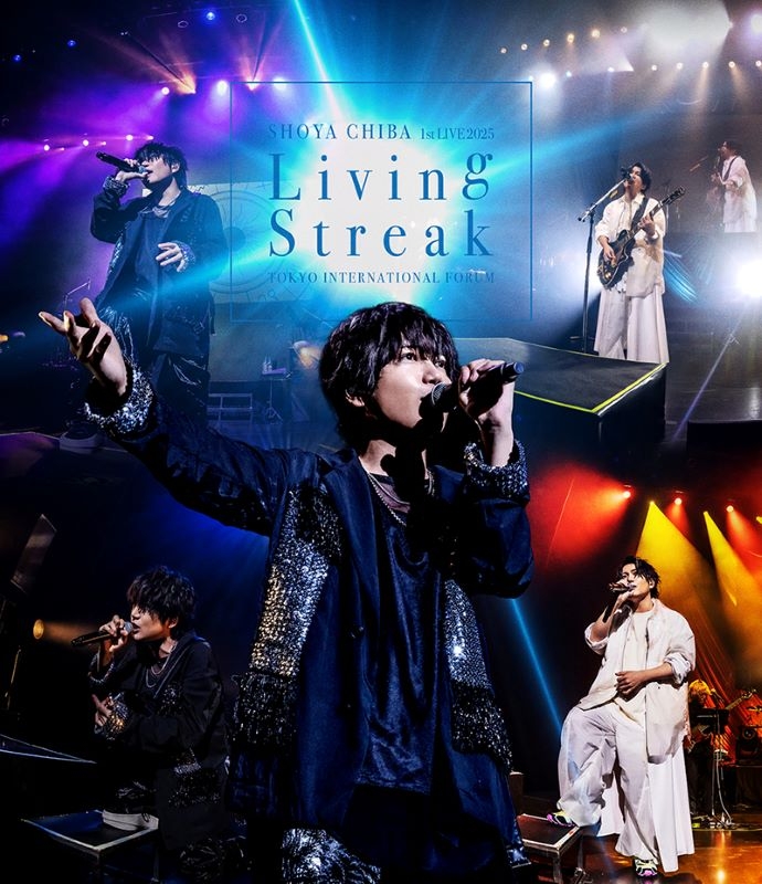 [Point redemption version (20%)][Blu-ray]Shoya Chiba/Shoya Chiba 1st Live 2025 “Living Streak” TOKYO INTERNATIONAL FORUM-LIVE Blu-ray-
