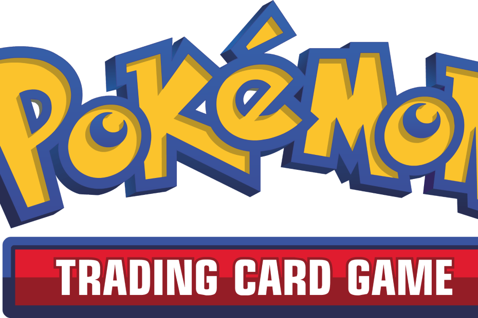 the pokemon trading card game logo