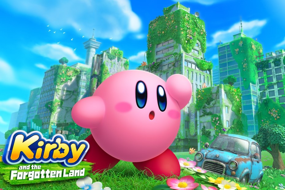 Kirby and the forgotten land logo