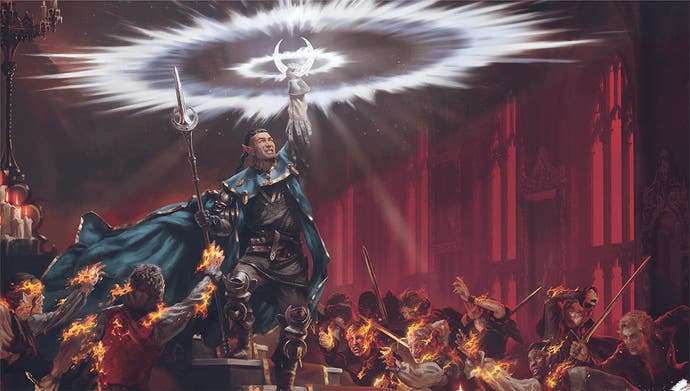 Astarion appears in this illustration from the 2024 D&D Player's Handbook.