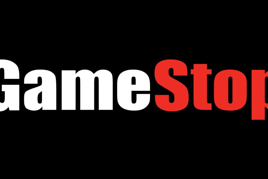 Logo for US gaming retailer GameStop