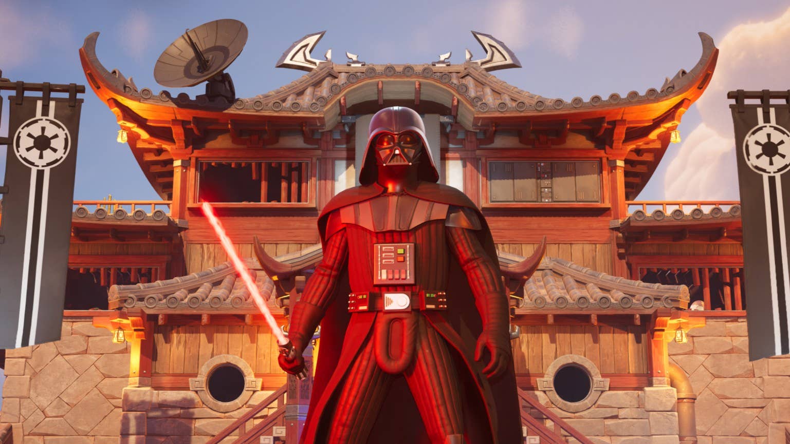 Darth Vader in Fortnite.