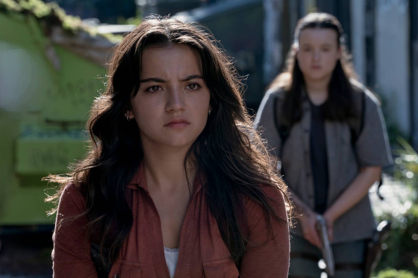 Dina and Ellie in Seattle in The Last of Us Season two
