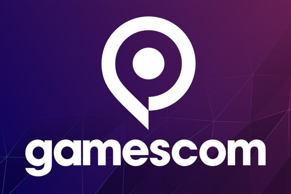 the logo for gamescom in Germany