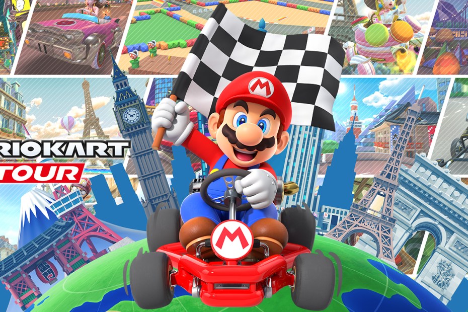 Mario Kart tour Mario and countries