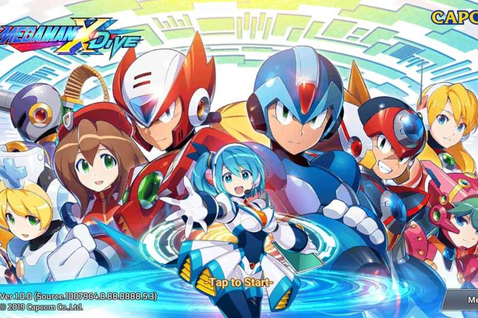 mega man x dive
