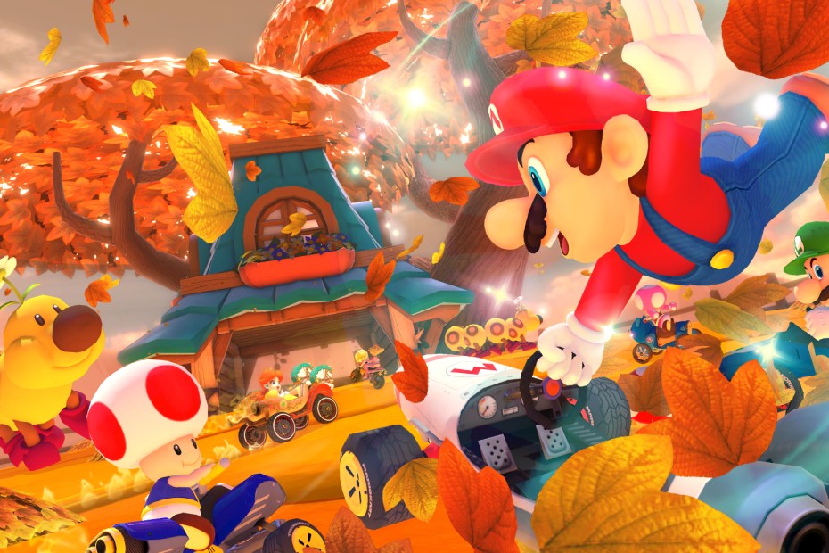 Maple Treeway in Mario Kart 8 Deluxe