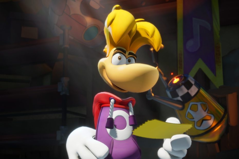 Rayman in Mario + Rabbids DLC 2023