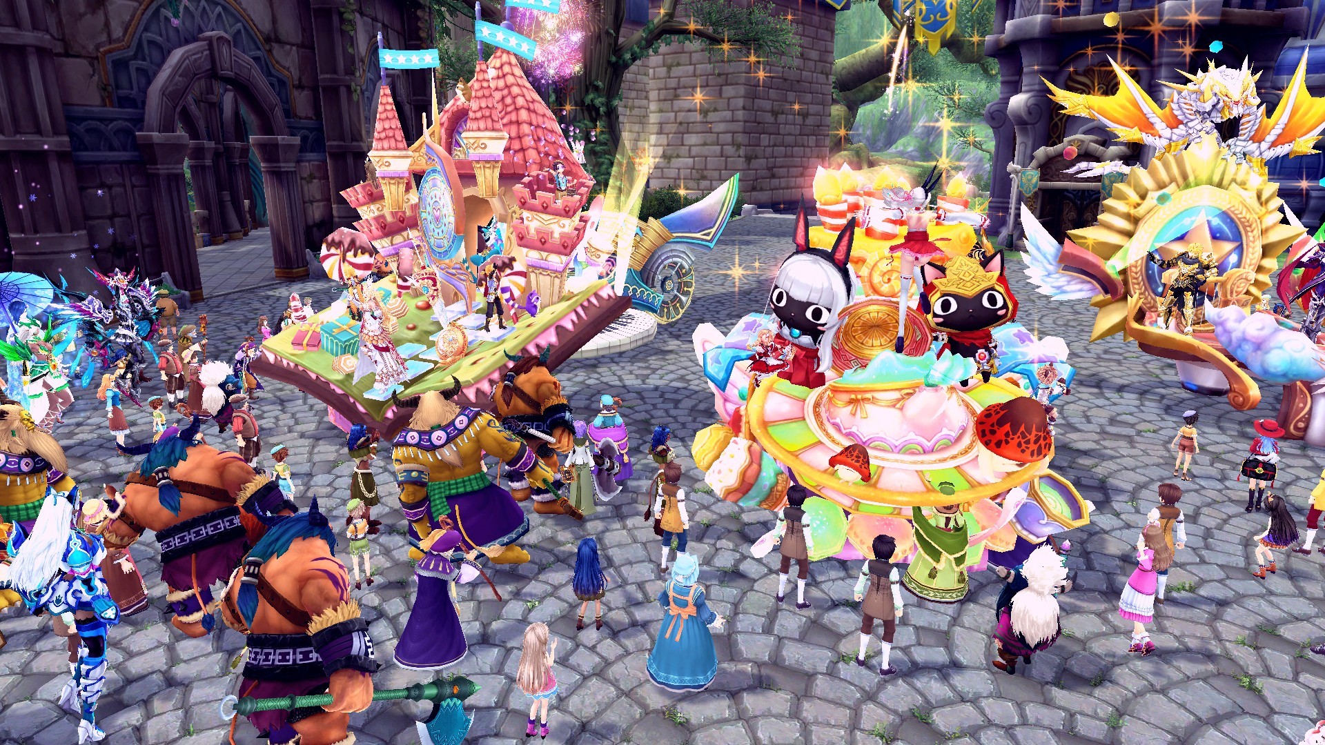 MMORPG with social elements