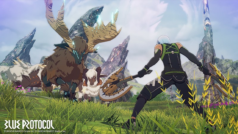 Battle scene play screen