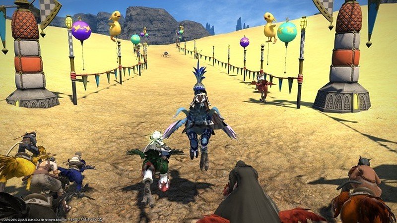 FF14 chocobo race