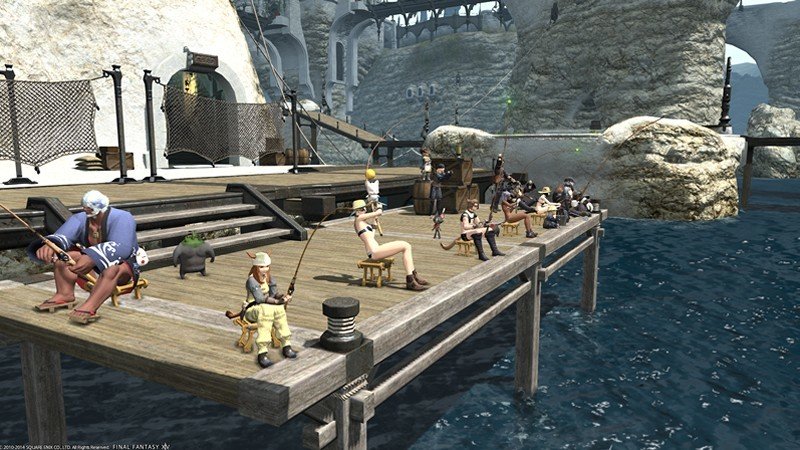 FF14 fishing content