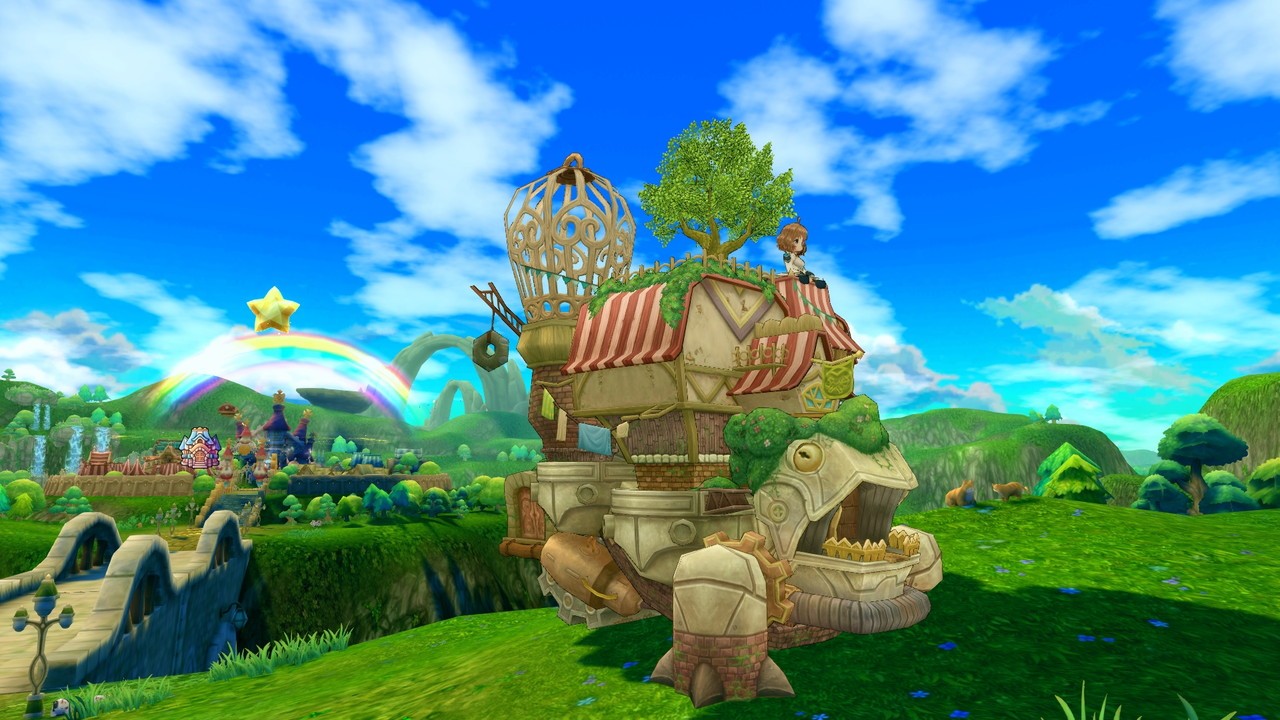 Secret base movement scene