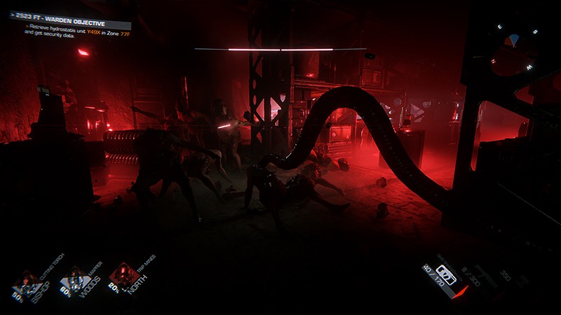 “GTFO” is full of cooperative elements between players.