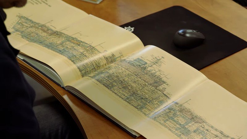 Material collection scene