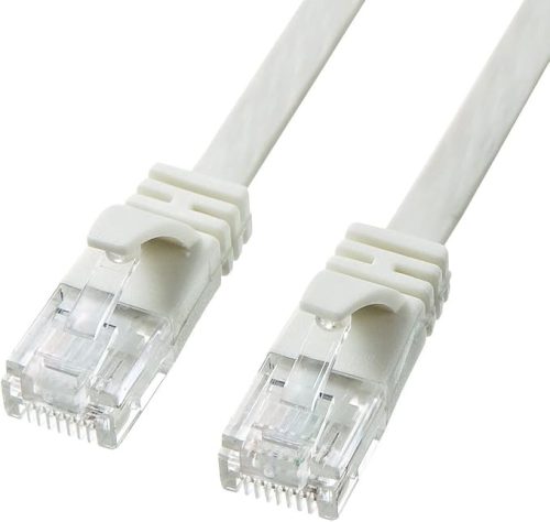 サンワサプライ(SANWA SUPPLY) Cat6AフラットLANケーブル KB-FL6A-02W